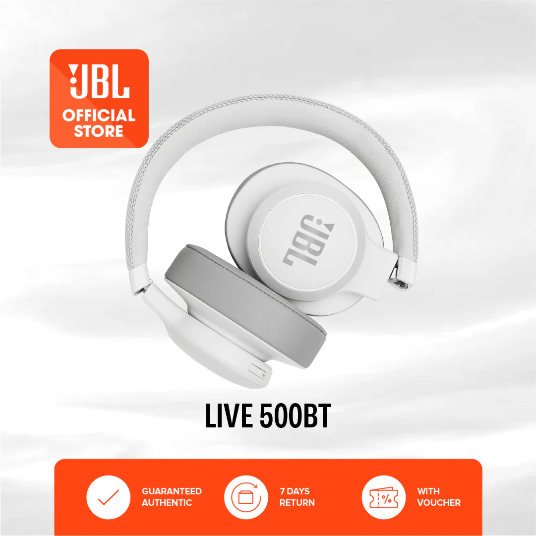 JBL Live 500BT Wireless Over Ear Headphones - Image 3